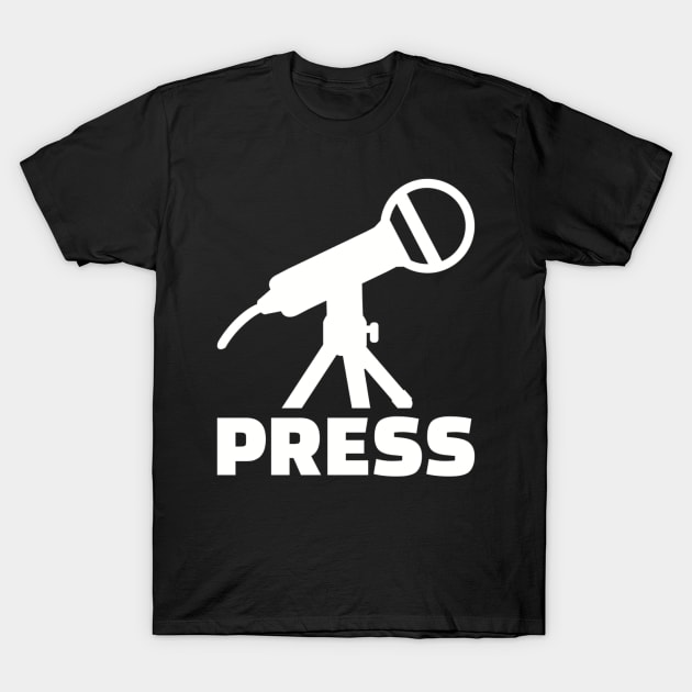 Press T-Shirt by Designzz